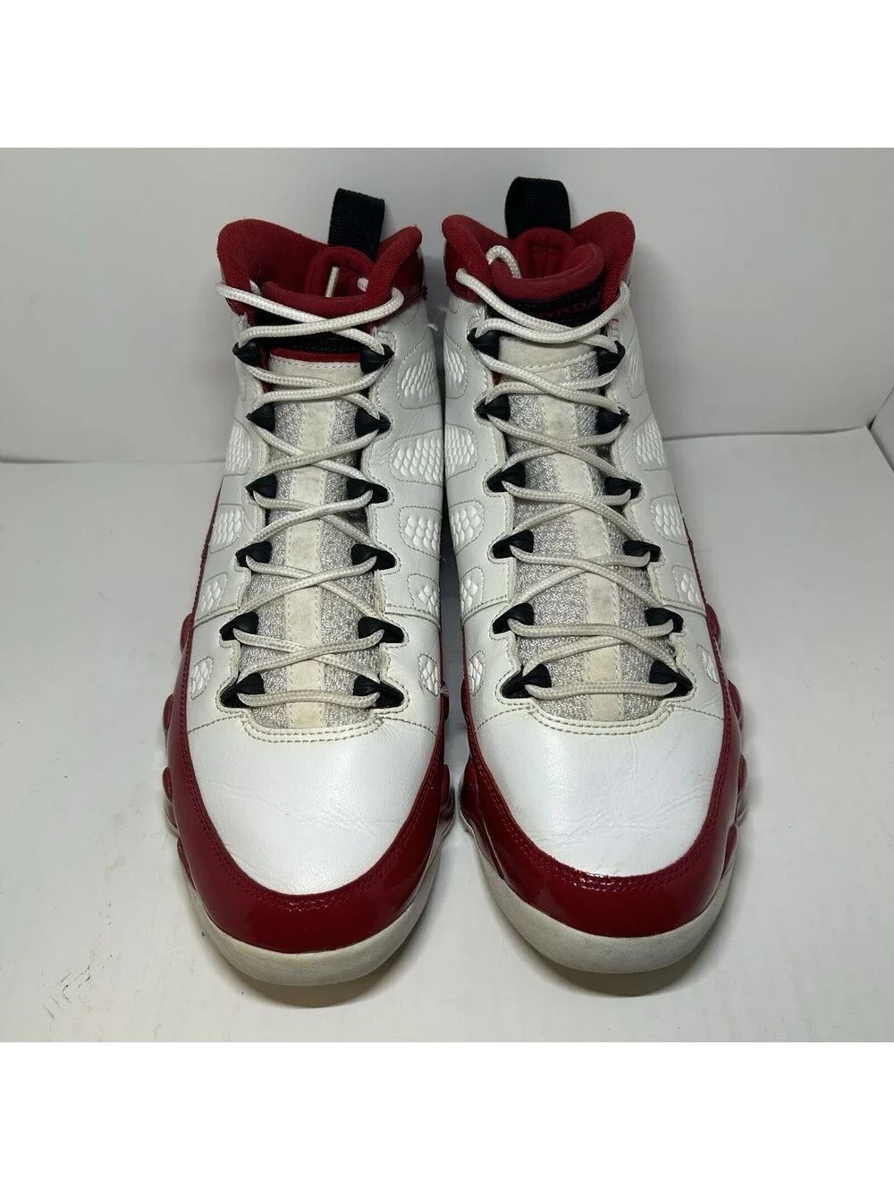 Air Jordan 9 Retro White Gym Red - Size 10 - (302370-160)